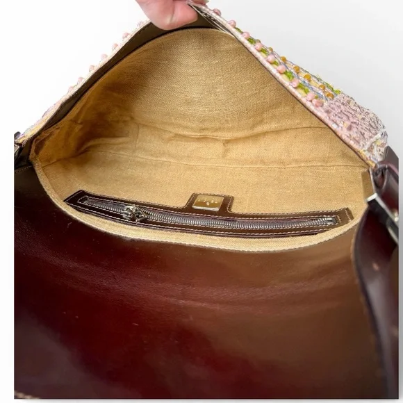 Rare Vintage Fendi beaded baguette - Picture 6 of 8